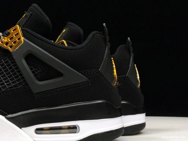 Air Gold-White Jordan Black Metallic 308497-032 Royalty 4 0701